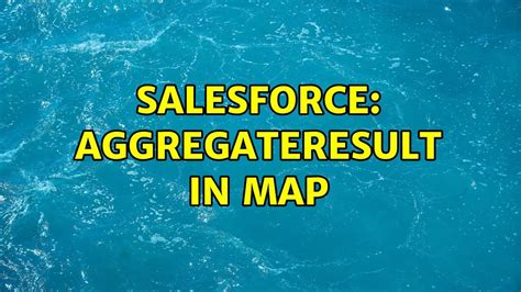 salesforce aggregateresult